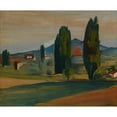 thumbnail image 3 of Georges Kars 17x15 Black Modern Framed Museum Art Print Titled - Near Vaison (Vaucluse) (1928), 3 of 5
