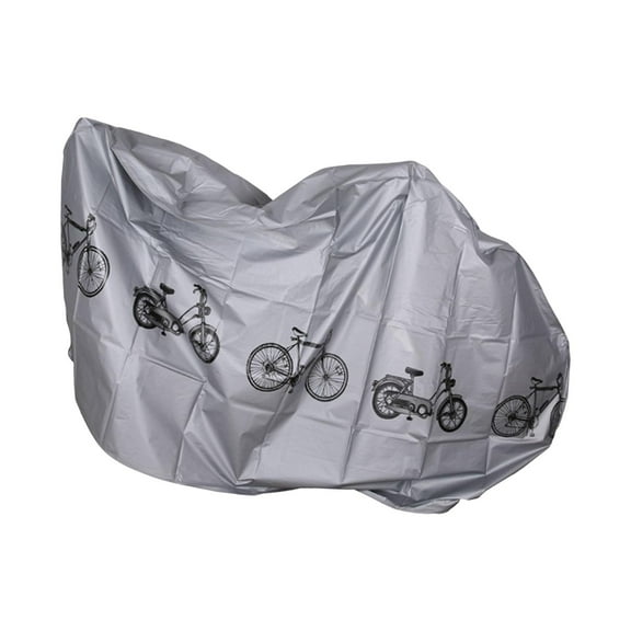 Durable Bike Cover Waterproof Accessories Sun Protection Windproof Raincoat Gray