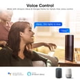 thumbnail image 3 of PinesC Smart Plug Plugs, Smart Socket with WiFi & Bluetooth, Works with (Echo & Echo Dot), Google Home, APP Remote Control Timer Switch WiFi Plug, 2.4Ghz WiFi Only, 13A, 1Pac, 3 of 5