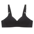 thumbnail image 2 of Ahuyic Summer Womens Bras,Plus Size Bras for Women,Women's Large Size Thin Comfortable Breathable Push-up Adjustable Bra, 2 of 3