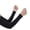 B-black, variant on Knitted Mesh Arm Sleeves Upf 50+ Uv Protection for Running Cycling Gardening A-White