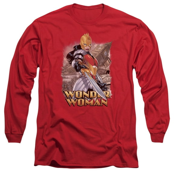 Jla - Wonder Woman - Long Sleeve Shirt - X-Large