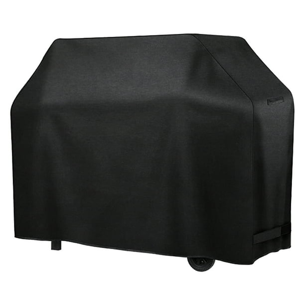 Cubierta para parrilla resistente de 600D Oxford, impermeable y anti-UV, tamaño 60x28x44 pulgadas, ideal para proteger tu asador del sol, lluvia y polvo. Incluye cierres ajustables para mayor