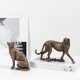 thumbnail image 3 of Panther Sculpture Ornament Figurine Statue Photo Props Living Room Decor UN Zulema estatua de escultura de escritorio, 3 of 8