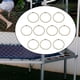 thumbnail image 3 of 10 cuerdas elásticas para trampolín de 8 mm, resistentes al desgaste. Blanco, 3 of 9