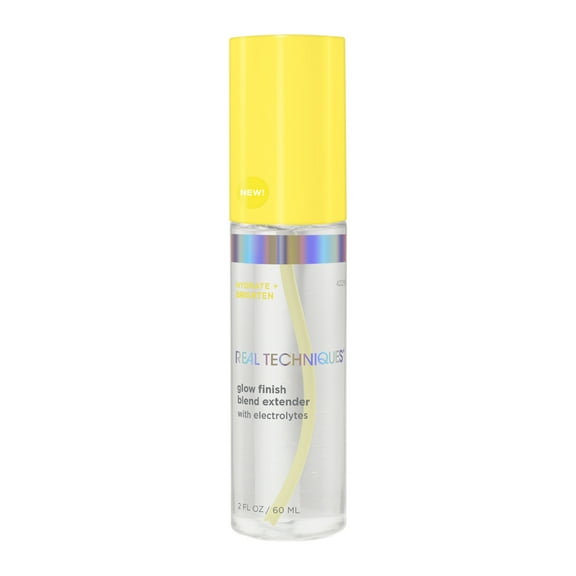 Real Techniques Glow Finish Extender, Clear Setting Spray, 2 fl. oz./ 60 ml Spray Bottle