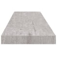 thumbnail image 3 of vidaXL Floating Wall Shelf Concrete Grey 90x23.5x3.8 cm MDF, 3 of 4