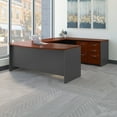 thumbnail image 2 of Bush Business Furniture Series C 72" U-Shaped Desk with Pedestal, 2 of 8