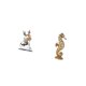 thumbnail image 5 of Figuras de payasos,Estatua de payaso,escultura,adorno de mesa,Colección de estatuillas de payasos adorables,Estatua de resina,Estatua de resina dorada para decoración del hogar, 5 of 8