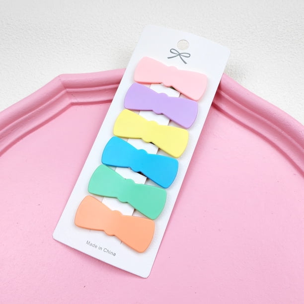Accesorios para el cabello para mujeres y niños, lindos tocados, pinzas para el cabello esmeriladas, pinzas para el flequillo hechas a mano, pinzas para el cabello con pinza lateral