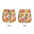 thumbnail image 5 of Lsque Sunflowers Pumpkins And Autumn Leaves Printed Women's Running Shorts with Liner Pockets,Elastic Quick Dry Workout Athletic Gym Yoga Shorts,Womens High Waist Shorts-X-Large, 5 of 9