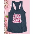 thumbnail image 3 of Love You Mom Wine Purple Racerback Tank Women -Image by Shutterstock, Female Medium, 3 of 4