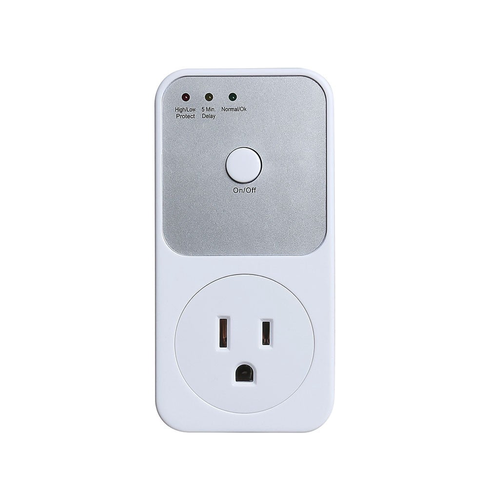 1PC Multi-func Refrigerator Voltage Protector Socket Switch Automatic Power Surge ProtectionWashing Refrigerator Protect 110V