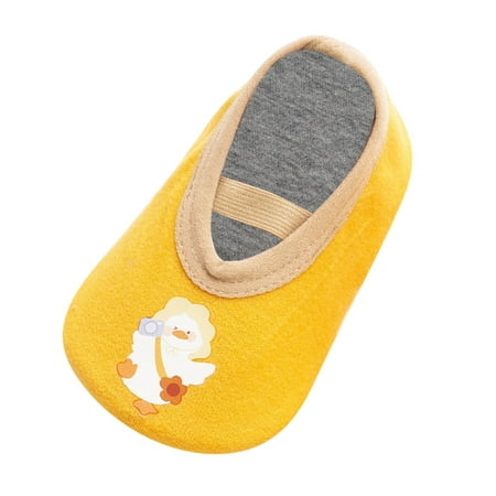 

zuwimk Shoes For Girls Baby shoes Boys Girls Breathable Walking Sock Shoes Baby First Walking Shoes Non-Skid Slipper Shoes Yellow
