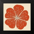 thumbnail image 2 of Robinson, Tamara 12x12 Black Modern Framed Museum Art Print Titled - Flower Outline I, 2 of 5