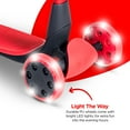 thumbnail image 5 of Yvolution Y Glider Luna, 3-in-1 Ride-on Toy to Kids Kick Scooter LED Light-up Wheels Red Unisex, 5 of 10