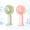 Green + Pink, variant on Portable Fan 2 Pack, USB Rechargeable Desk Fan, Mini Handheld Personal Fan with Stand, Small Cooling Fan for Office Desk, Bedroom, Travel, Makeup, Outdoor Use, Cute Summer Fan Set for Women Kids