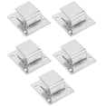 thumbnail image 3 of Support d'Étagère Support d'Étagère Boucle d'Étagère Accessoire de Montage d'Étagère 5 Pcs Support de Montage d'Étagère en Acier Inoxydable Support de Tube Matériel, 3 of 8