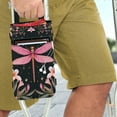 thumbnail image 3 of COEQINE Dragonfly Crutch Pouch Flower Storage Organizer for Underarm Crutches Medical Crutch Accessories Waterproof Mobility Cane Pouch for Rehabilitation Patients, 3 of 7