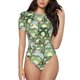 thumbnail image 1 of Fotbe Cute Frog Body de Mujer con Cuello Redondo y Mangas Cortas, Sin Mangas Ajustado, Suave, Cómodo y Básico-X-Large, 1 of 7