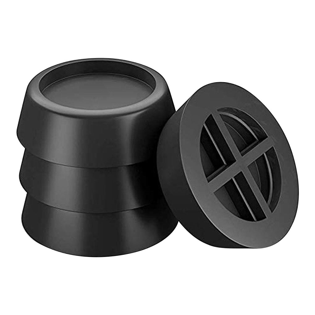 Xinxinyy 4pcs Rubber Antivibration Dampers Washing Machine Pads