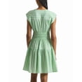thumbnail image 2 of Derek Lam 10 Crosby womens  Tora Pintuck Stripe Shirting Dress, 12, 2 of 5