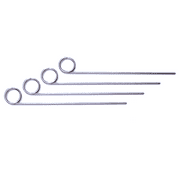 Gator Jawn Tent Stakes Heavy Duty - 4 Pack , 11 Inch, Zinc Plated, Corrosion Resistant Steel Tie Down Ground Stakes - Ideal for Camping, Pop Up Canopy, Trampolines, Tarp, Beach Umbrella