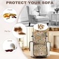 thumbnail image 7 of SCRAWLGOD Mandala Flower Print Recliner Chair Cover Washable Furniture Protector Stain Resistant Non Slip Reclining Couch Cover with Pocket, 7 of 7