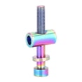 thumbnail image 1 of Tornillo de cabeza redonda para tija de sillín de bicicleta de aleación de titanio M5x30/35/40 mm (arcoíris M5x35), 1 of 9