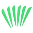 thumbnail image 3 of 100Pcs Arrows Vanes 4 Inch Plastic Feather Fletching for Diy Archery Arrows - 50 Pcs Green & 50Pcs Red, 3 of 7