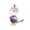 Purple, variant on Cute Bird-Shaped LED Night Light - Portable Rechargeable Mini Desk Lamp with Soft Warm Light for Bedroom Nursery Decor