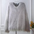 thumbnail image 1 of Women Luxur Fluffy Faux Fur Coat Jacket OutwearS, 1 of 3
