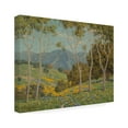 thumbnail image 2 of Granville Redmond 'Poppies And Eucalyptus' Canvas Art, 2 of 4