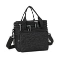 thumbnail image 3 of Bolsa térmica térmica para almuerzo, bolsa para llevar, a prueba de fugas, portátil, para entrega a domicilio. Negro, 3 of 9