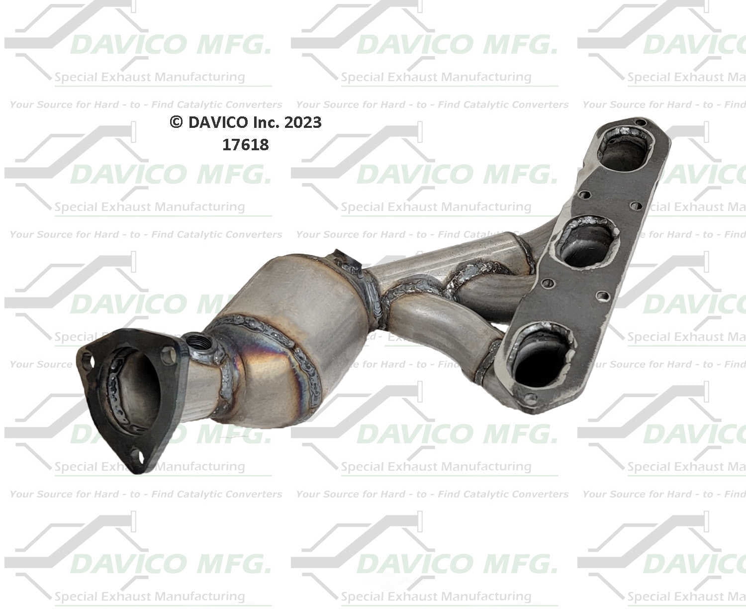 Davico Mfg 17618 Direct-Fit Catalytic Converter