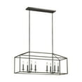 thumbnail image 1 of Sea Gull Lighting 6615008EN-782 Perryton - 3.5W Eight Light Island Transitional  Heirloom Bronze Finish, 1 of 1