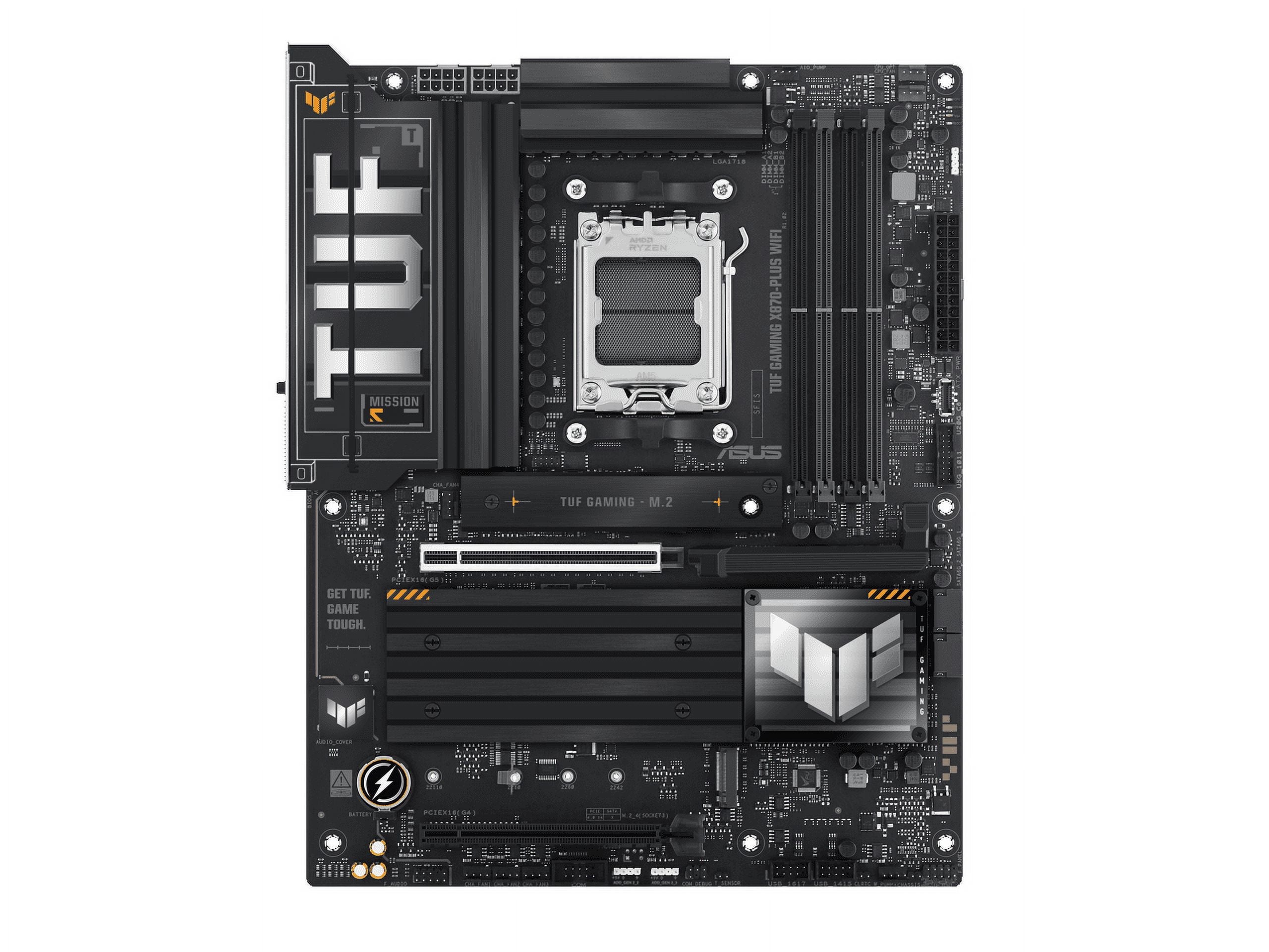 ASUS TUF Gaming X870-Plus WiFi AM5 ATX Motherboard - TUFGAMING X870-PLUSW