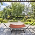 thumbnail image 4 of Gymax 2-Person Heavy-Duty Hammock Stand w/ Storage Bag Portable 450 LBS Capacity, 4 of 9