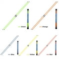thumbnail image 3 of Eigraketly Varilla de alineación de golf de fibra de vidrio, portátil, tres partes, ajuste de gestos, barra indicadora de dirección, herramientas para Golf Verde Eigraketly OD002783-04, 3 of 6