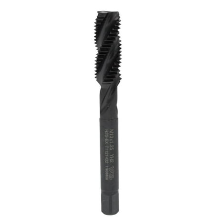 

HSS Screw Tap Metric Right Hand Spiral Screw Thread carbon steel processing use - Black M18 2.5YH3