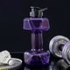 thumbnail image 3 of Botella con mancuernas de fitness de 2 piezas para bebidas Agua fuerte 1500ml + 2600ml, 3 of 8