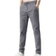 thumbnail image 2 of Pantalones largos de moda para hombre, de verano, informales, lisos, clásicos, largos, de seda helada, 2 of 3