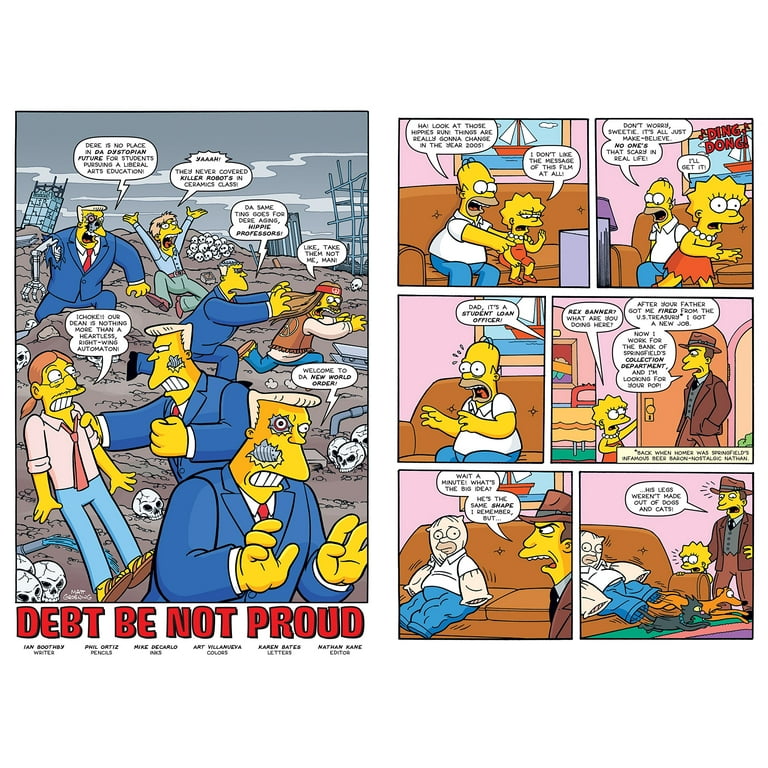 Simpsons Comics Simpsons Comics Colossal Compendium Volume 6