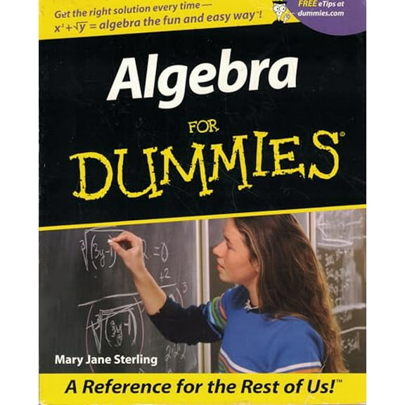 Pre-Owned Algebra 1 for Dummies (Paperback) 0764553259 9780764553257