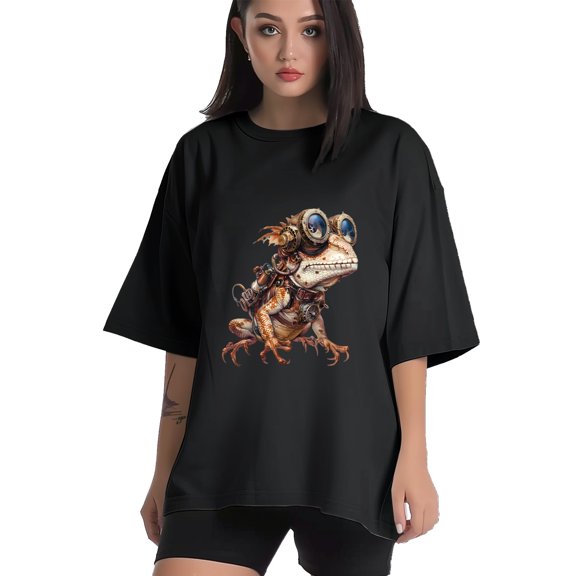 Women T Shirt Graphic Tee Summer Tops Half Sleeve Loose Drop Shoulder Vintage Shirts Streetwear Sweat Casual Tees XS