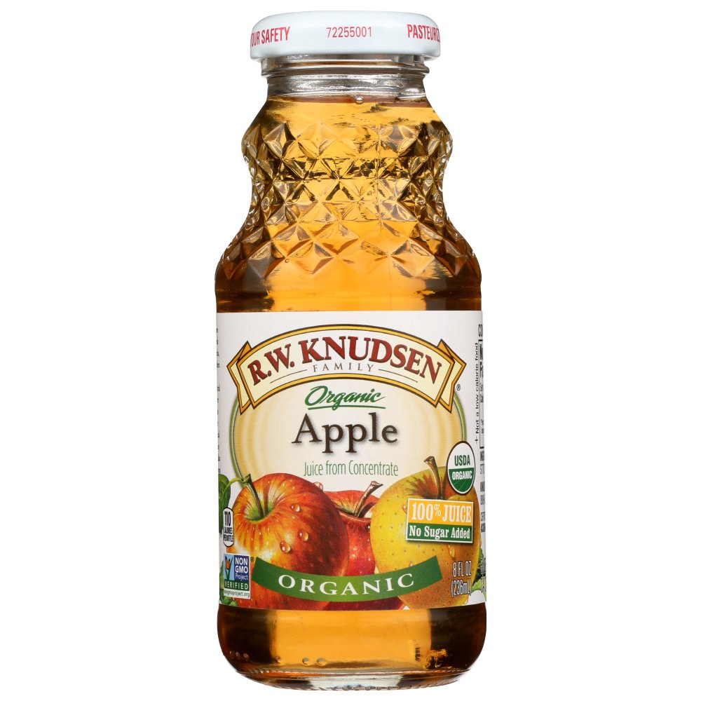 Rw Knudsen Organic Apple Juice , 8 Fl Oz