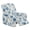 Blue Peony Floral, variant on Xixirimido Leopard Purple Rose Pattern Recliner Slipcovers 4 Pieces Stretch Lazyboy Recliner Chair Cover Non Slip Recliner Couch Covers with Storage Pockets Furniture Protector