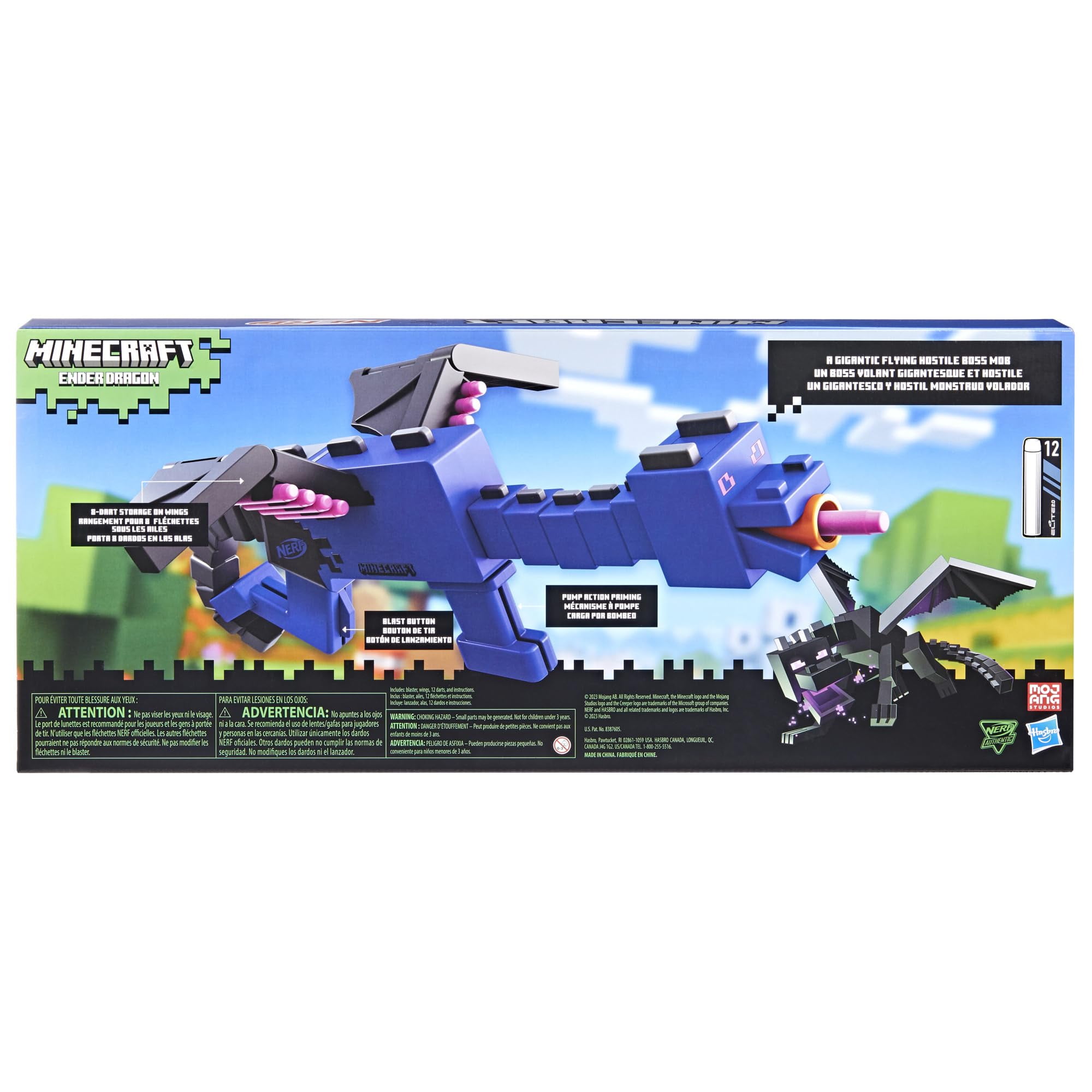 Nerf NER Minecraft Ender Dragon