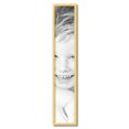 thumbnail image 2 of ArtToFrames 7" x 39" Warm Square Gold Picture Frame, 7x39 inch Multi Wood Poster Frame (WOM-5102),  Pack, 2 of 7