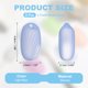 thumbnail image 2 of Uxcell 6 Pcs Fundas de Silicona para Cepillos de Dientes, Tapa de Reemplazo para Cabeza con Agujero para Colgar para Cepillo de Dientes Manual Eléctrico para Hogar Viaje Gimnasio, Azul Claro, 2 of 7